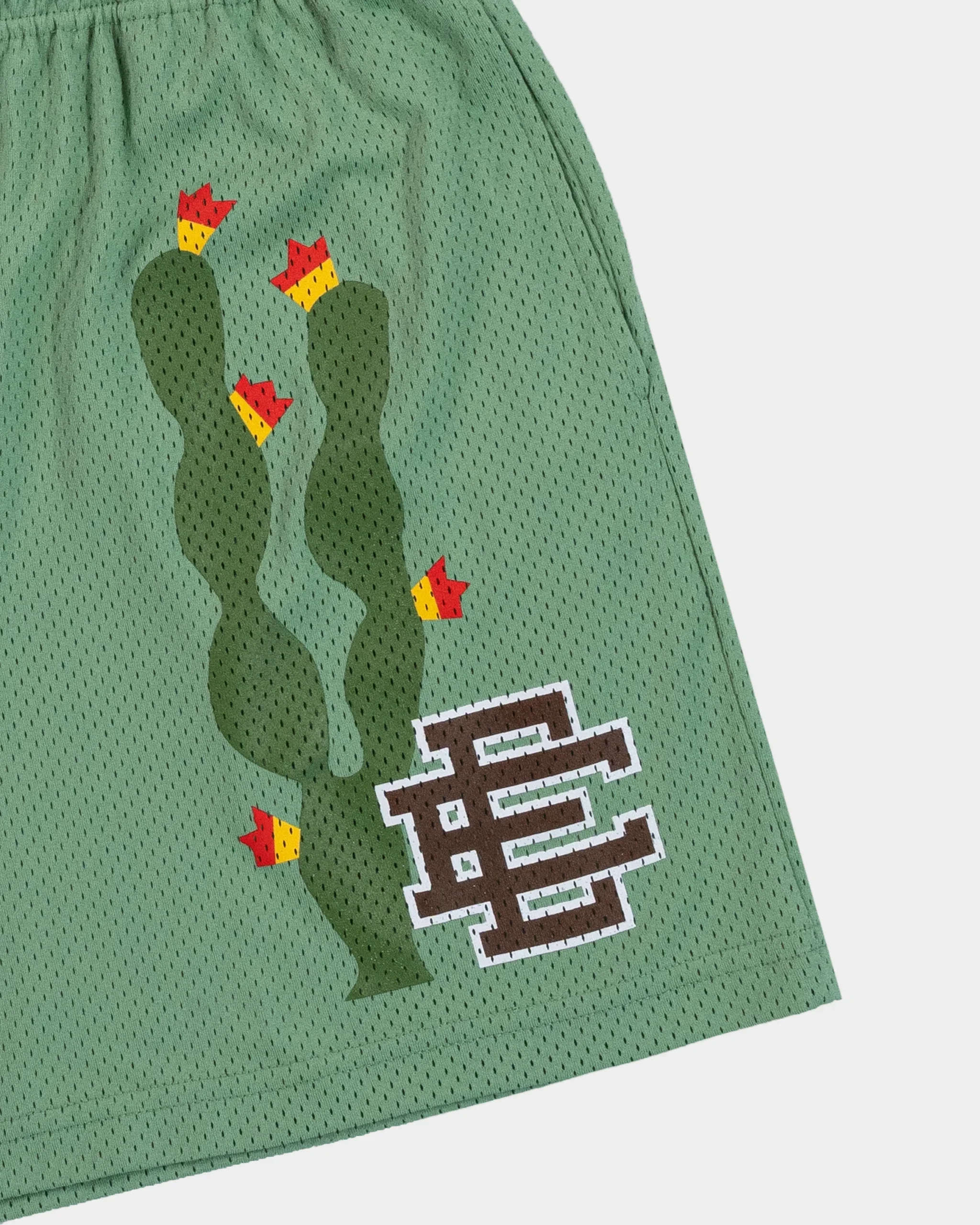 Eric Emanuel Cactus Shorts Green reverse